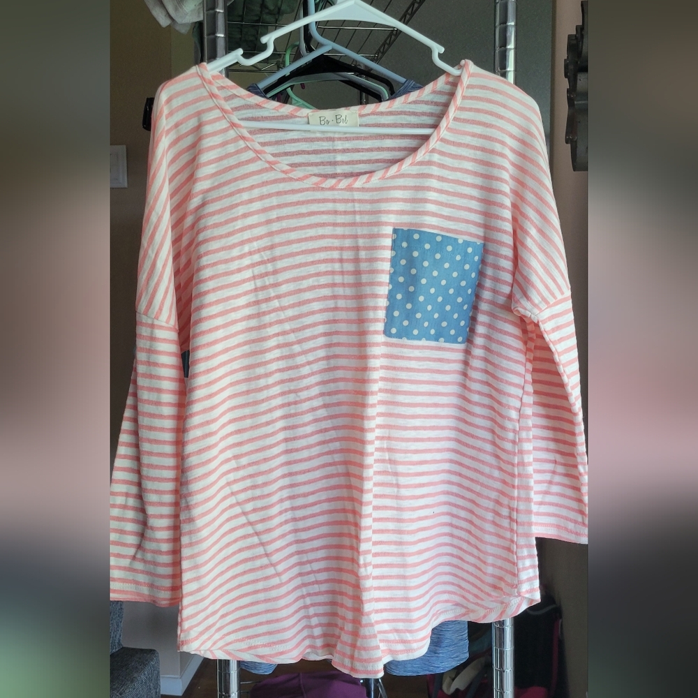 3/4 sleeve top